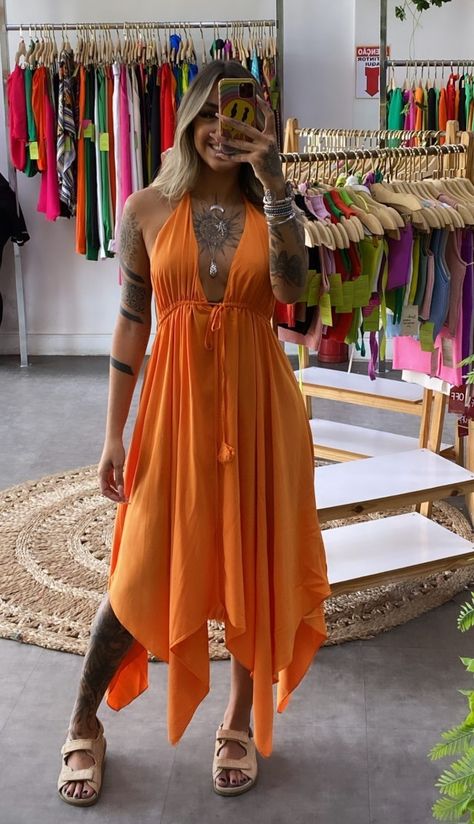 Vestidos Estilo Farm, Looks Hippie, Goddess Gown, Boho Chic Outfits, Other Outfits, Fancy Outfits, Boho Chic Fashion, Hippie Style, Boho Outfits