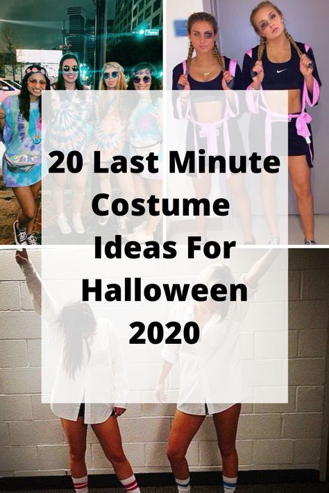 Quick And Easy Last Minute Costumes, Womens Last Minute Costume Ideas, Easy Group Costumes Last Minute, Quick Witch Costume, Easy Fancy Dress Costumes For Women, Super Simple Costumes, Basic Last Minute Halloween Costumes, Best Last Minute Halloween Costumes, Diy Fancy Dress Costumes For Women