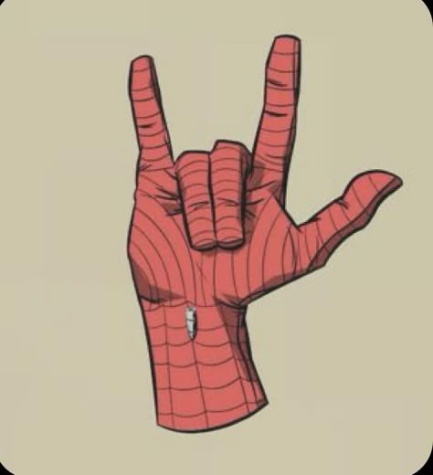 Hand Sign, Spiderman, Instagram