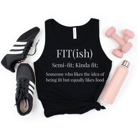 Fit-ish Shirt Workout Shirt Funny Gym Shirt Fit Definition | Etsy Funny Gym Shirt, Gym Tops Women, Funny Workout Tanks, Definition Shirt, Funny Gym Shirts, Workout Quotes, Funny Workout Shirts, Fitness Shirt, Funny Gym