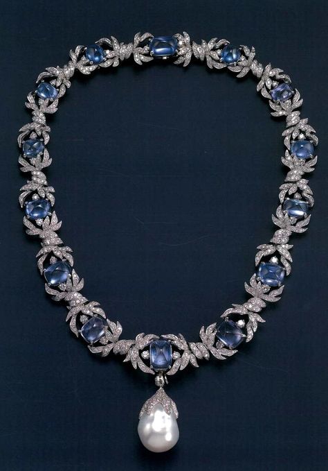 Sapphire Jewellery, Bijoux Art Deco, Royal Jewelry, Fabulous Jewelry, A Necklace, Fantasy Jewelry, Gorgeous Jewelry, Dream Jewelry, High Jewelry