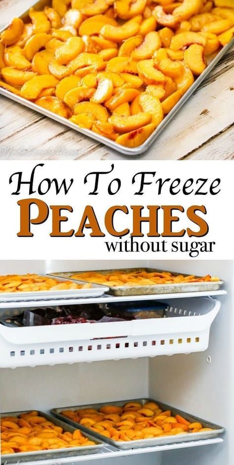 Freezing Peaches, Freezing Vegetables, Fresh Peaches, Peach Recipe, Frozen Veggies, Classic Kitchen, Freezer Cooking, Cold Storage, Frozen Fruit