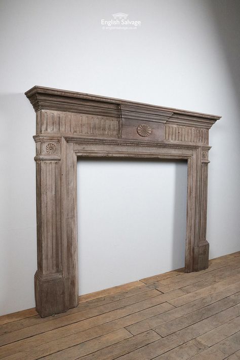 Brick Fire Surround, Reclaimed Wood Fireplace Surround, 1800s Fireplace, Reclaimed Fireplace Surround, Antique Mantle Fireplace, Vintage Fireplace Surround, Craftsman Fireplace Mantels, Vintage Fireplace Mantle, Victorian Fireplace Mantels