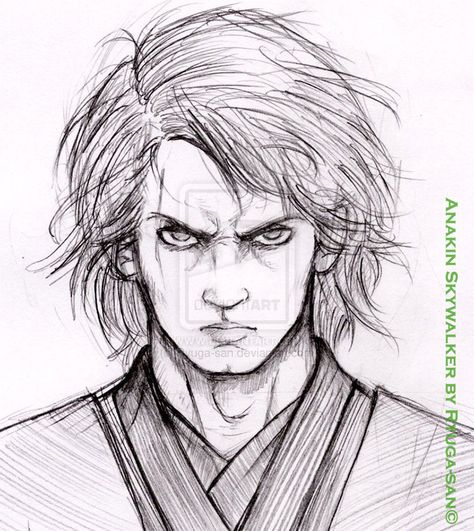 Anakin Skywalker Anakin Skywalker Cartoon, Anakin Skywalker Sketch, Anakin Sketch, Anakin Drawing, Anakin Skywalker Drawing, Anakin Skywalker Art, Anakin Vader, Tumblr Drawings, Star Wars Anakin