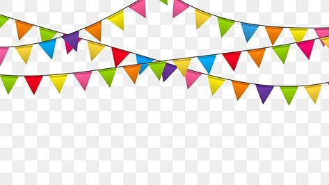 Happy Fiesta Background, Happy Fiesta Banner, Party Illustration Art, Party Flags Banner, Birthday Party Small, Happy Fiesta, Bday Background, Festival Flags, Happy Birthday Flag