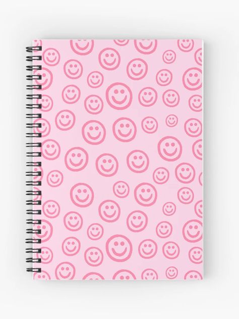 Preppy Notebooks For School, Cute Note Books For School, Preppy Folders, Note Books Aesthetic, Preppy Notebooks, Preppy Stationary, Preppy Journal, School Supplies Preppy, Preppy Peppa