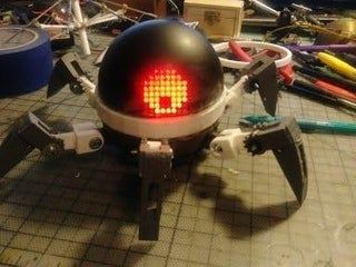 Asi (Anansi) Wearable Robot : 5 Steps (with Pictures) - Instructables Quadcopter Design, Wearable Robots, Spider Robot, Robot Companion, Learn Robotics, Real Robots, Arduino Programming, Robotics Projects, Black Spray Paint