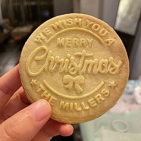 Personalized Christmas Cookies, Cambridge Family, Personalized Cookies, Cookie Mold, Cookie Stamp, Cookie Stamps, Cookie Molds, Cute Cookies, Cookie Designs