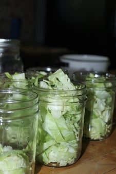 How to Can Cabbage : 5 Steps (with Pictures) - Instructables Pressure Canning Cabbage Recipes, Canning Recipes For Cabbage, Canning Cabbage Pressure, Canning Pickled Cabbage Recipe, Canning Cabbage Soup Recipes, How To Preserve Fresh Cabbage, Pickled Cabbage Canning, Canning Cabbage Recipes Water Bath, Canning Cabbage Water Bath