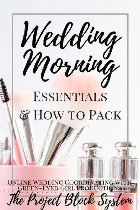 Wedding Day Morning Getting Ready, Wedding Day Morning, Bridal Dressing Room, Wedding Day Getting Ready, Amazing Wedding Makeup, Morning Essentials, Girl With Green Eyes, Best Wedding Makeup, Wedding Makeup Tips