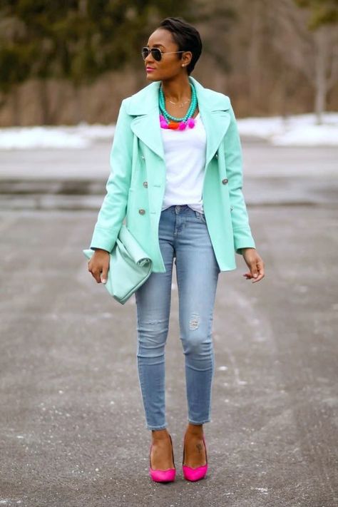 Looks Jeans, Pink Pumps, Lovely Things, Street Style Looks, Looks Style, Outfits Casuales, Look Fashion, Spring Summer Fashion, Autumn Winter Fashion