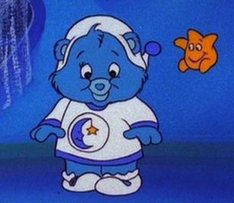 i am not a morning person or a night person actually i dont even know if im a person Vintage Cartoon Aesthetic, Bedtime Bear, Blue Aesthetic Dark, Baby Bears, Bedroom Wall Collage, Light Blue Aesthetic, Blue Aesthetic Pastel, Cartoon Profile Pictures, Picture Collage Wall