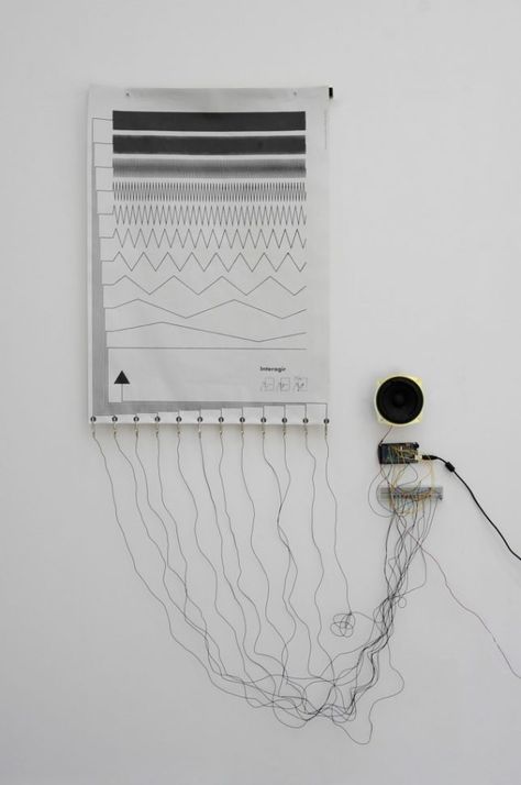 Conductive Design: 10 Objects Transformed Into Touch Pads & Circuits | Urbanist Conductive Ink, Interactive Poster, Product Sketch, Sound Sculpture, E Textiles, Logos Retro, Drawing Machine, Sound Installation, Vintage Logos