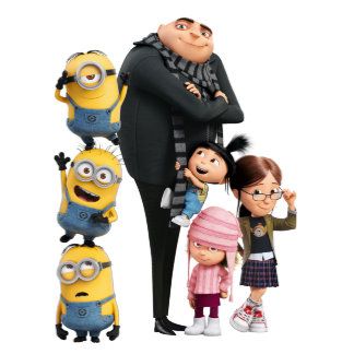 The Minions - Gru, Agnes, Margo & Edith Erza Et Jellal, Gru And Minions, Minions 4, Minion Humour, Agnes Despicable Me, Secret Hideout, Suburban Neighborhood, Hulk Character, Disney Barbie