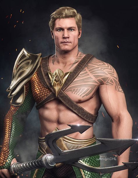 I2: Aquaman by AnubisDHL on DeviantArt Aquaman Injustice, Aquaman Art, Cosplay Photoshoot Ideas, Dc Aquaman, Dc Universe Online, Dc Wonder Woman, Aquaman Mera, Injustice 2, Cosplay Photoshoot