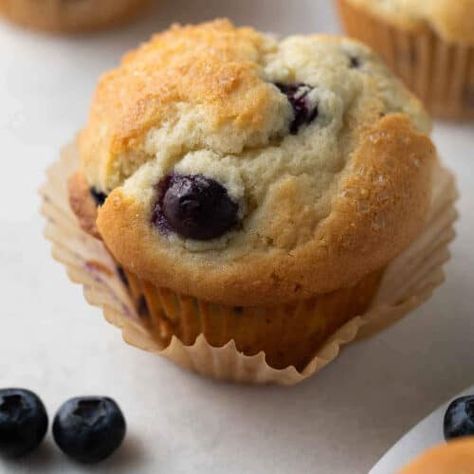 The Best Gluten-Free Blueberry Muffins - Meaningful Eats Meaningful Eats, Basic Muffin Recipe, Gf Snacks, Gluten Free Blueberry Muffins, Muffin Flavors, Dairy Free Yogurt, Muffin Recipes Blueberry, Low Fat Yogurt, Gluten Free Banana