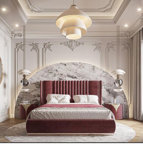 bedroom interior design inspiration Neo Classical Interiors Bedroom, Royal Luxury Bedroom Design, Neo Classical Bedroom, Neo Classical Interiors, Classic Interior Design Luxury, Luxury Bedroom Interior Design, Bedroom Design Luxury, Classic Bedroom Design, Luxury Bedroom Interior