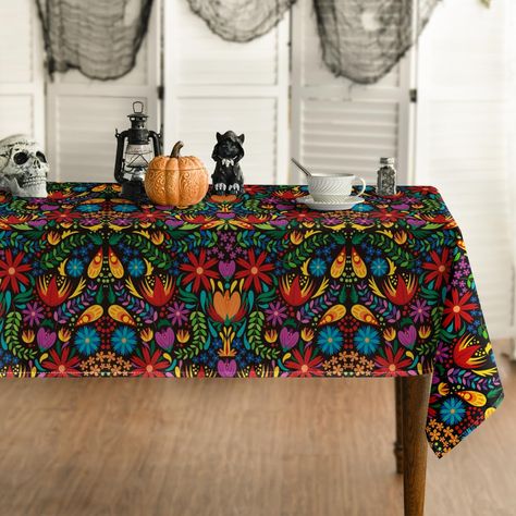 PRICES MAY VARY. High Quality & Durable : Made of 100% spun polyester, sturdy sewing, soft and durable, protecting your tables and furniture from scratches, stains and sun rays Home Decor : Add flair to your home decor with Horaldaily colorful tablecloth. Perfect for kitchen dining daily use themed party decoration, holiday and special events celebration Fits Table Size : Fits 36 x 96 inch to 48 x 108 inch table that can seat 8-12 people, better match your table and give you a delightful dining Colorful Tablecloth, Picnic Dinner, Dinner Decor, Candy Buffet Tables, Country Wedding Decorations, Dinner Decoration, China Design, Banquet Tables, Square Tablecloth