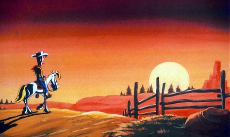 Western Anime, Western Comics, Wilde Westen, Lucky Luke, John Denver, West Art, Watch Cartoons, Bd Comics, Cartoon Sketches