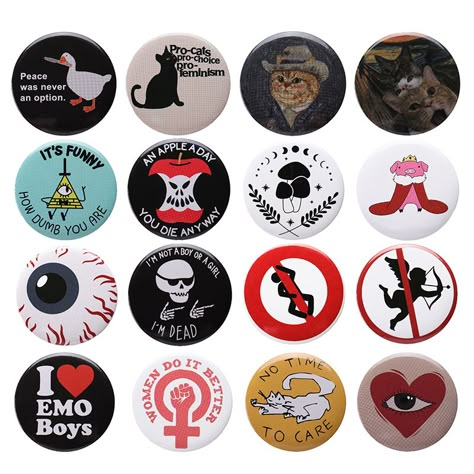 2023 New Tinplate Soft Button Pin I LOVE EMO BOYS Cat Brooch for Hat Bag Creative Jewelry Gift Lapel Cool Badges Ideas, Bag Badges Aesthetic, I Love Guitarists Pfp, Pins Buttons Design, Diy Pin Ideas Aesthetic, Diy Pin Designs, Cute Diy Pins, Button Pin Design Ideas Printable, Diy Pin Badge