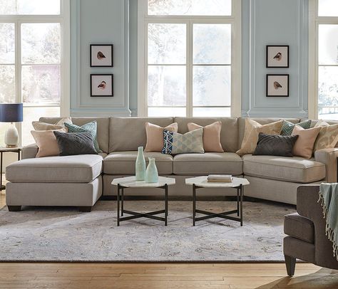 Bedford Sectional with Cuddler Sectional With Cuddler And Chaise, Couch With Cuddler And Chaise, Cuddler Sectional Living Rooms, Sectional With Cuddler, Sofa With Cuddler, Couch With Cuddler, Couch With Chaise Layout, Cuddler Sectional Living Room Layout, Cuddler Sectional