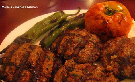 Grilled Kafta Kabob Recipe – Kafta Mishwiyyeh Kafta Kabob Recipe, Healthy Lebanese Recipes, Arabic Food Recipes, Fudge Dessert, Kitchen Traditional, Lebanese Cuisine, Kabob Recipes, Paleo Beef, Eastern Cuisine