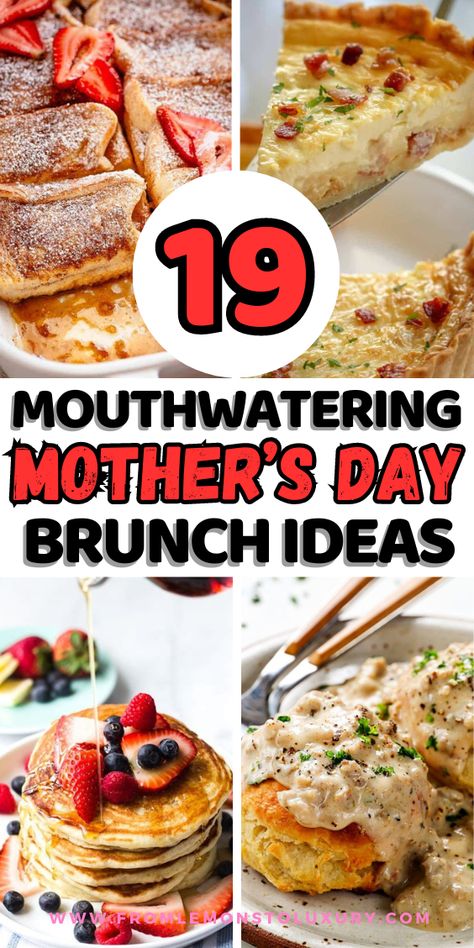 19+ Best Mother’s Day Brunch Ideas - From Lemons To Luxury Mother’s Day Brunch Appetizer, Menu For Mother’s Day Brunch, Mother’s Day Brunch Ideas Savory, Mother's Day Brunch Food Ideas, Brunch Ideas For Mother's Day, Mother’s Day Brunches, Mother’s Day Brunch Menu Ideas, Breakfast Brunch Mother’s Day, Fun Mother’s Day Brunch Ideas