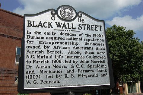 DURHAM, NC – Nathan Garrett still remembers when downtown’s Parrish Street was the address of “Black Wall Street” â a black-owned financial district just around the corner from Main Street, in the heart of Durham’s white business district. “It was unique in Durham because you had this concentration of black executives and professional people who were doing the same