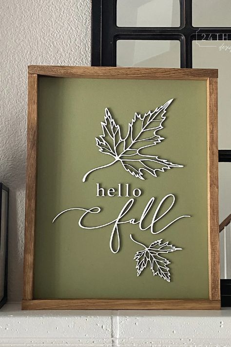 Bring the beauty of fall into your home with this gorgeous 3d wood sign. Crafted from birch wood and featuring the phrase “Hello Fall”, this 16 x 20 sign will add a unique and charming touch to your decorations. The bright colors and rustic design will bring a warm, cozy feeling to your space, creating a feeling of serenity and comfort. Perfect for any home or office, this sign is the perfect way to welcome the season. Hello Fall Wood Sign, Catchy Sayings, Autumn Signs, Money Challenges, Hello Fall Sign, Fall Wood Signs, Wood Signs Home Decor, Fall Wall Decor, Fall Sign