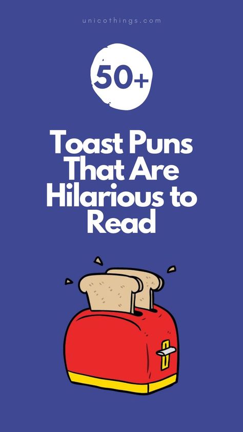 Spread the laugh with these funny and hilarious toast puns that will add a crispy slice of humor to your day. Enjoy😇 Toast Theme Party, Toastmasters Quotes, Tearable Puns, Toast Puns, Funny Toasts, Witty Comebacks, Double Entendre, Teacher Birthday, Bread Toast