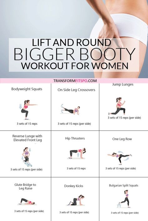 Booty workout: Get Ready for Rapid Bum Growth! Get Sexy Curves with this 30 minute women�s workout. See the before and after transformation, get a bigger peachy butt in 30 days with this challenge no equipment killer routine. Tone it up daily for a perfec Beginner Workouts, Bum Workout, Fitness Routines, Buttocks Workout, Workout For Women, Trening Fitness, At Home Workout Plan, Weight Workout Plan, Fitness Challenge