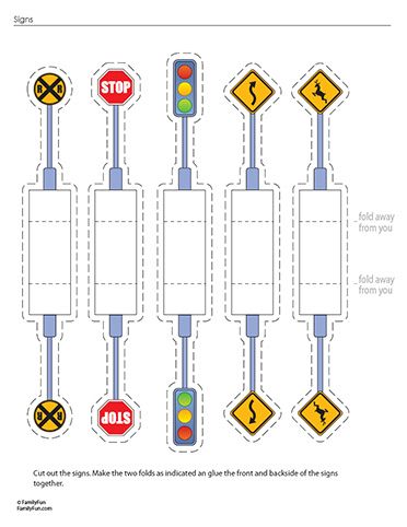 Traffic Light Template, Car Cardboard, Paper Toy Printable, Transportation Unit, Transportation Theme, Papercraft Printable, Traffic Lights, Printable Activities For Kids, Traffic Signs