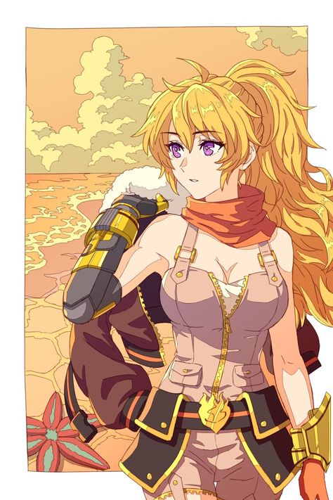 Rwby Blake And Yang, Rwby Yang Xiao Long, Blake X Yang, Blake And Yang, Rwby Yang, Rwby Blake, Rwby Red, Yang Xiao Long, Rwby Characters