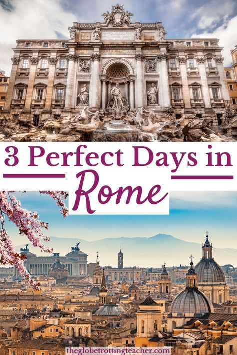 Best Places To Go In Rome, Sorrento Honeymoon, Rome Honeymoon, Rome Sightseeing, Travel To Rome, 3 Days In Rome, Rome Vacation, Rome Itinerary, Rome Travel Guide