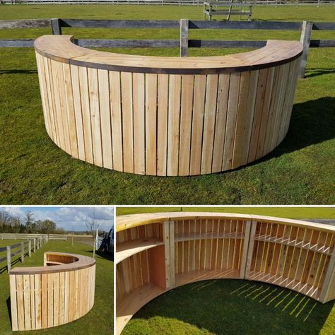 Introducing our curved rustic bar, currently available as a semi circular bar with a full circle coming soon! Contact us for a quotation. www.alfrescohire.co.uk 01279 870997 #weekend #rustic #barhire #eventhire #woodenbar #woodenbarrel #curvedbar Diy Outdoor Bar, Event Bar, Portable Bar, Homemade Tables, Diy End Tables, Diy Sofa Table, Rustic Bar, Diy Patio Furniture Cheap, Funky Painted Furniture Diy