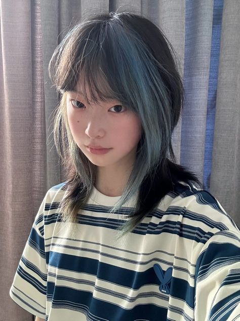 Asian Hair Dye Ideas, Raccoon Tail Hair, Hair Streaks, Hair Inspiration Short, Pretty Hair Color, Shot Hair Styles, Haircuts Straight Hair, Hair Stylist Life, Dye My Hair