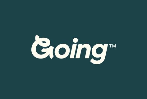 Brand New: New Name, Logo, and Identity for Going by DesignStudio Dr Logo, Go Logo, Trendy Logos, Word Mark Logo, Bold Logo, Logotype Design, Online Logo, Travel Logo, Minimalist Logo Design