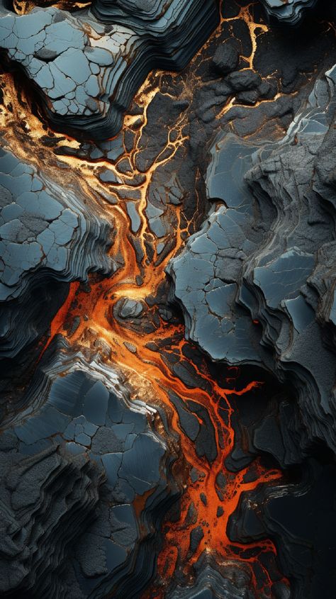 Wallpaper background Lava Wall, Lava Art, Iphone Wallpaper Stills, Rock Textures, Abstract Wallpaper Design, Environment Concept Art, Cool Backgrounds, Nature Images, Environmental Art