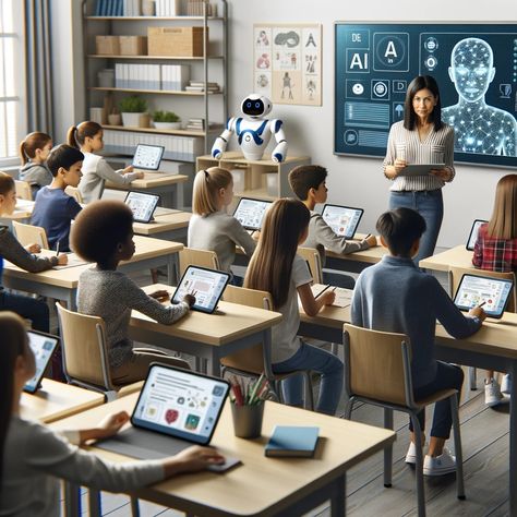 Elevate Your Teaching Career with Educational AI Tools - Educators Technology Technology Achievement, Teaching Wallpaper, Learning Images, Technological Achievements, Education Images, Multicultural Classroom, Smart Tools, Technology In Education, Smart Classroom