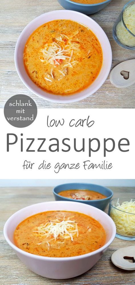 Law Carb, Pizza Soup, Atkins Diet Recipes, Low Carb Diets, Low Carb Pizza, Makanan Diet, Healthy Low Carb Recipes, No Calorie Foods, Idee Pasto Sano