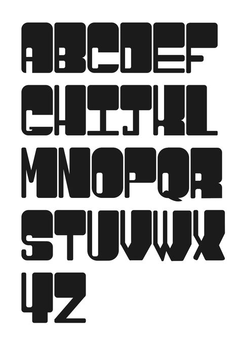 When I see the word FREE FONT, my designer instinct takes over to the point where I feel I need to get that font! Don’t know why but that is the way it is with designers. Font hoarders for li… Weird Fonts, Design Fonts Alphabet, Cool Lettering Fonts, Blocky Font, Cool Letter Fonts, Curvy Font, Sharp Font, Interesting Fonts, Cool Typography Design