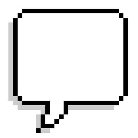 Thought Bubble Aesthetic, Text Bubble Aesthetic, Speech Bubble Aesthetic, Text Bubble Png, Pixel Bubble, Pixel Speech Bubble, Dialogue Bubble, Computer Notes, Talk Bubble