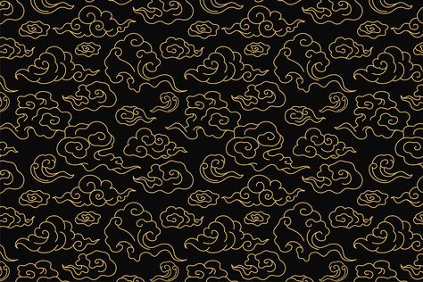 Cloud background, seamless Chinese oriental pattern vector | free image by rawpixel.com / ton Pola Cat Dinding, Nurse Cosplay, Patterns Japanese, Japanese Background, Cloud Background, Chinese Background, Cloud Phone, Chinese Illustration, Cloud Illustration