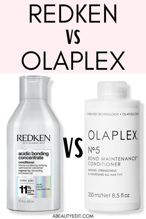 Redken Acidic Bonding Concentrate vs Olaplex Hair Damage Repair, Redken Acidic Bonding Concentrate, Redken Acidic Bonding, Bleach Damaged Hair, Acidic Bonding Concentrate, Olaplex Products, Redken Shampoo, Mask For Damaged Hair, Target Hair Products