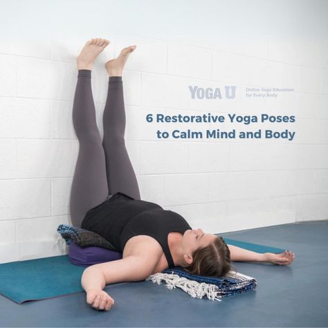 All care starts with self-care.  Practice this short soothing, calming, and restorative yoga sequence to relieve stress and elevate your mood.  This sequence is a great way to start or end the day.  https://yogauonline.com/yoga-health-benefits/yoga-for-stress-relief/restorative-yoga-poses-to-calm-mind-body/  #yogasequence #yogaforstressrelief #stressmanagement #yogaforanxiety #wellness #restorativeyoga #calm #stressrelief #anxietyrelief Restorative Yoga Sequence, Yoga Health Benefits, Yoga Articles, Yoga Education, Restorative Yoga Poses, Lymph Drainage, Yoga Guide, Yoga Bolster, Calm Mind