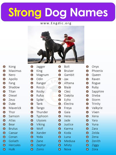 Scary Dog Names Male, Scary Names For Dogs, Tough Dog Names Boys, Doberman Dog Names, Male Dog Names Unique With Meaning, Strong Dog Names Male, Scary Dog Names, Doberman Names, Strong Dog Names