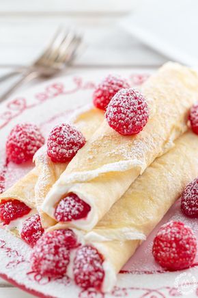 Cream Crepes, Best Crepe Recipe, Sweet Crepes Recipe, Easy Crepe Recipe, Crepes Filling, Special Breakfast, Crepes And Waffles, Sweet Crepes, Idee Pasto