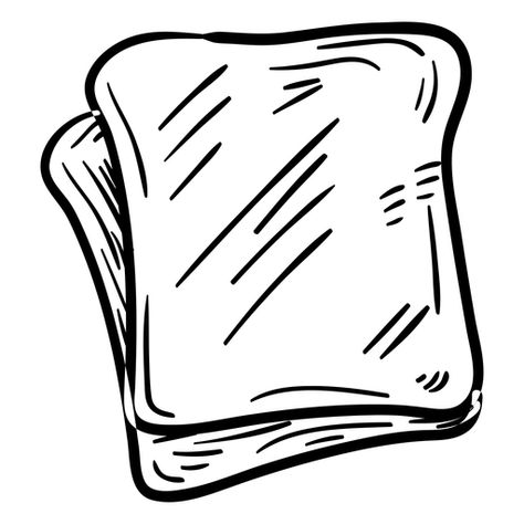 Toast hand drawn #AD , #AD, #affiliate, #drawn, #hand, #Toast Toast Drawing, Burnt Toast, Japanese Graphic, Texture Drawing, Japanese Graphic Design, Cute Doodle Art, Shirt Maker, Layout Template, Create T Shirt