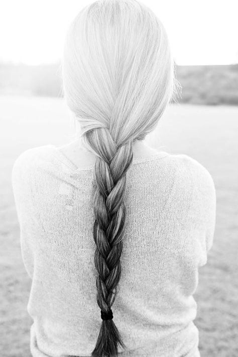 Long braid Cool Girl Haircuts, Black To Grey Ombre Hair, White Ombre Hair, Cool Haircuts For Girls, Silver Ombre Hair, Black Hair Ombre, Grey Ombre Hair, Brown Ombre Hair, Grey Hair Inspiration