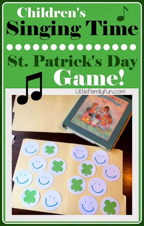 St. Patricks Day singing activity for kids! Great for Primary singing time. So easy and the kids LOVE it! Poetry Anchor Chart, Heart Lesson, Lds Primary Singing Time, Learn Singing, Primary Chorister, Primary Songs, Leprechaun Trap, Primary Singing Time, Primary Activities